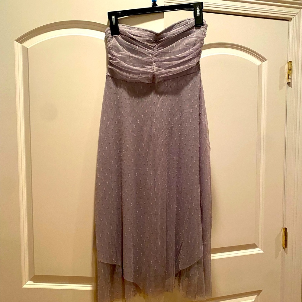 FREE PEOPLE Sleeveless Dress - Grey & Pink, detachable straps, Never been worn